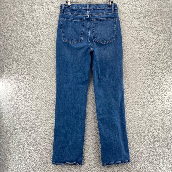 Maurices Jeans Womens 6 Blue Medium Wash Denim Sculpt Straight Stretch Casual - Picture 3 of 12